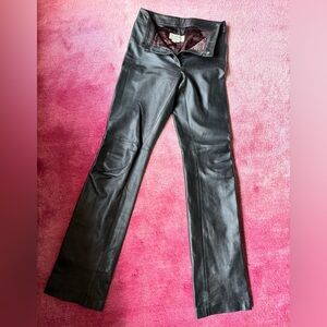 North beach leather pants